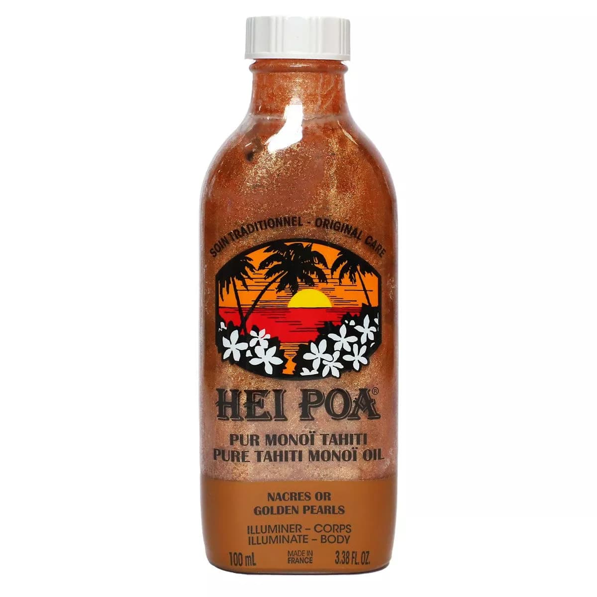 HEI POA PUR MONOI HLE NACRES OR FL/100ML