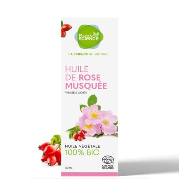 HUILE DE ROSIE MUSQUÉ BIO PHARMASCIENCE 50 ML