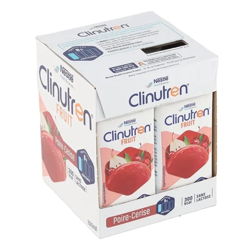 CLINUTREN FRUIT NUTRIM POIRE CERISE 4B/200ML