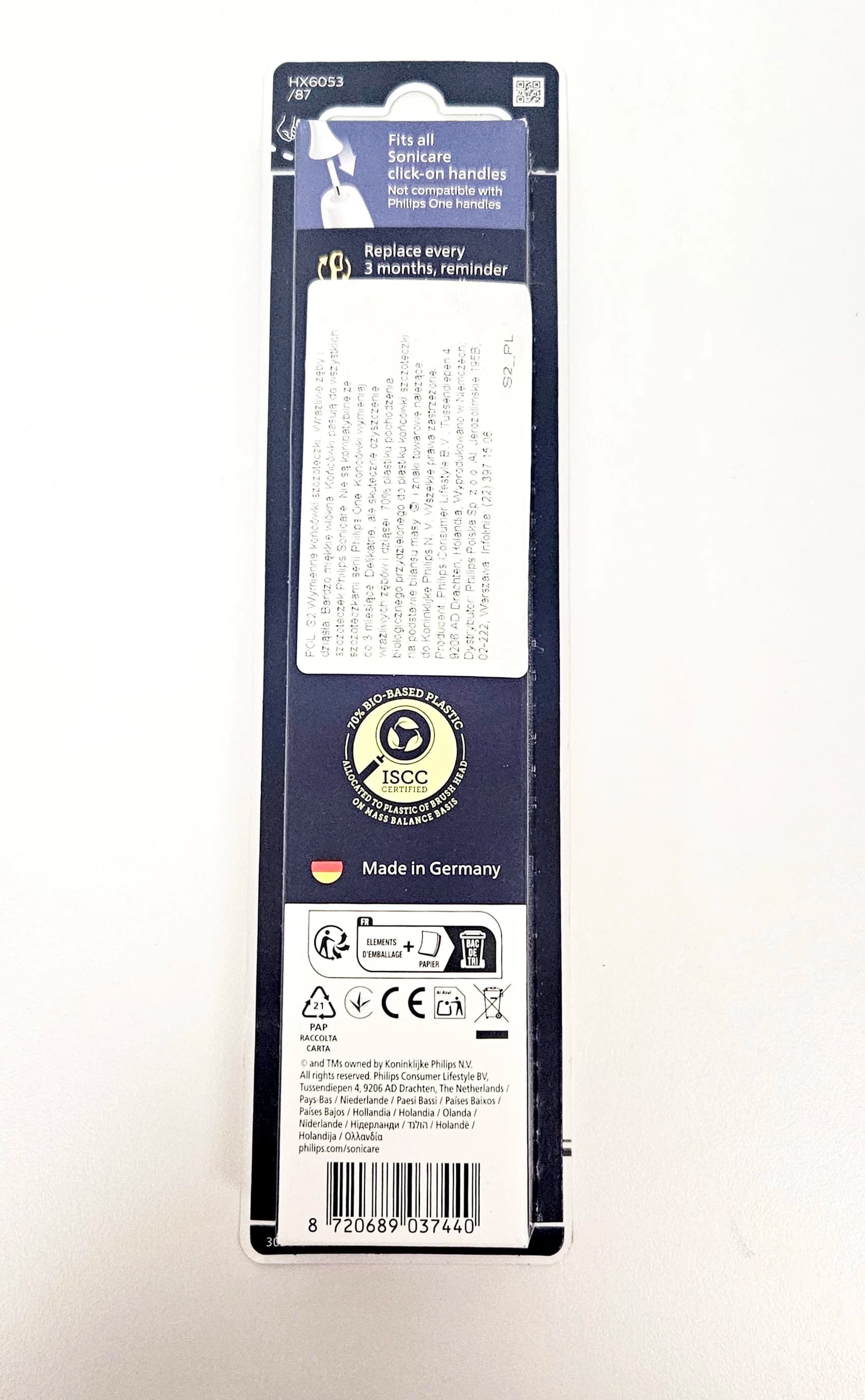 Inconnu PHILIPS HX6053/87 S2 SENSITIVE 2+1 BLANCHE
