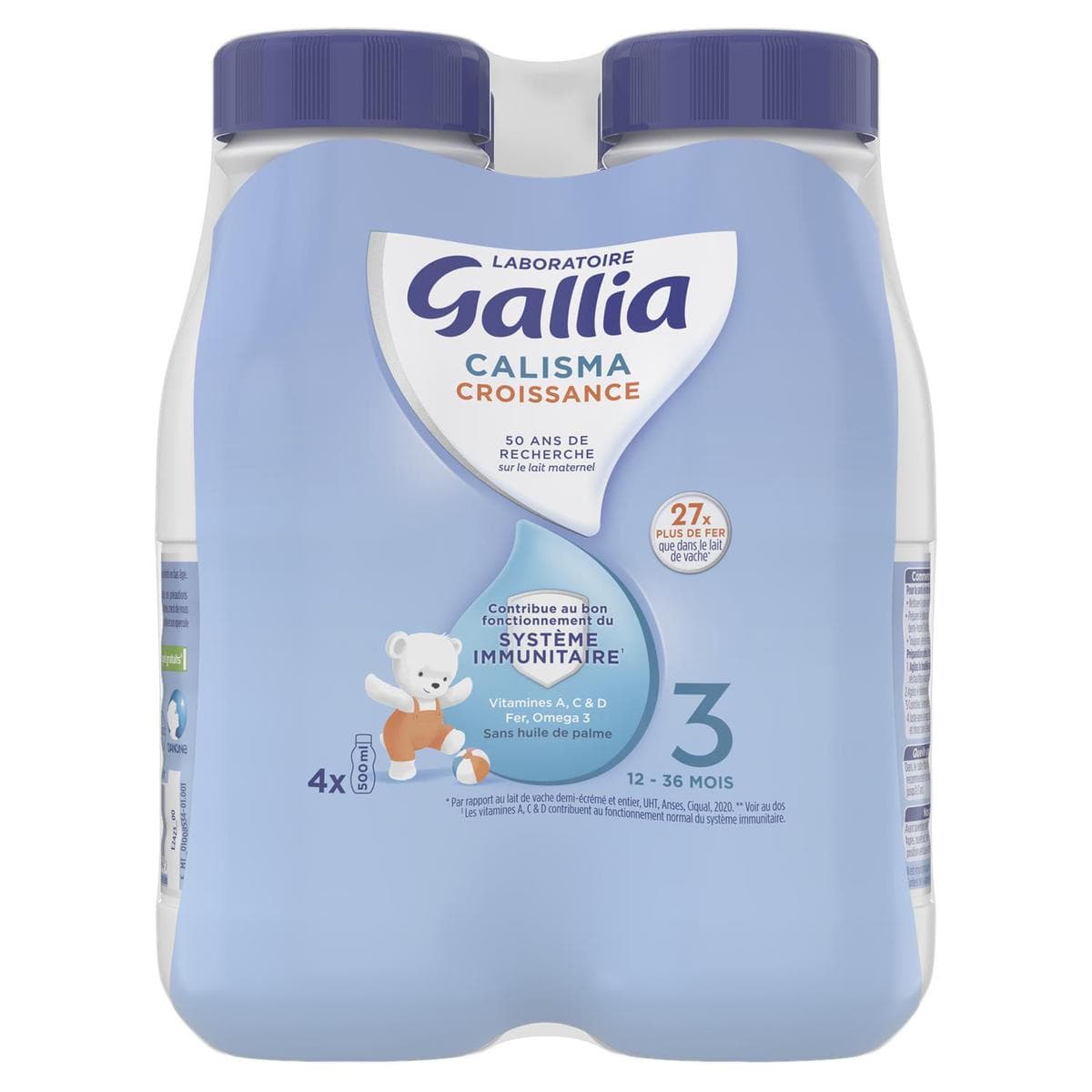 Blédina GALLIA CALISMA CROISSANCE 4/500ML