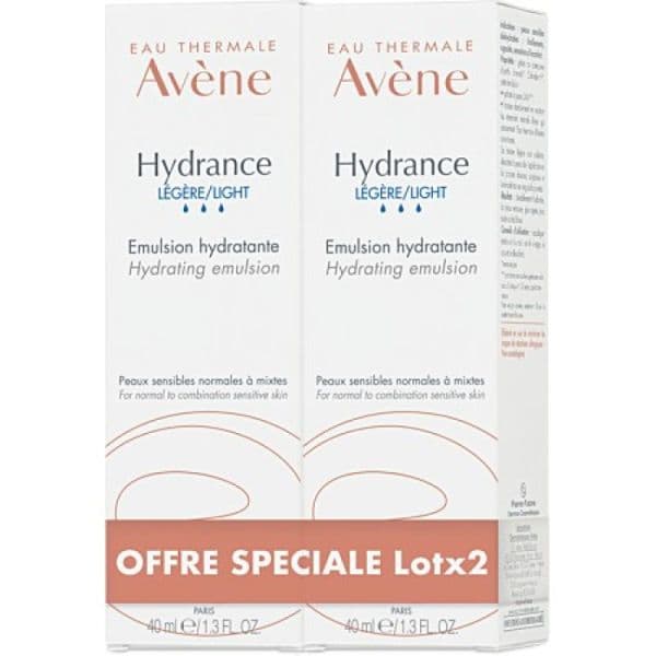 Avène AVENE HYDRANCE DUO LEGERE 2X40ML