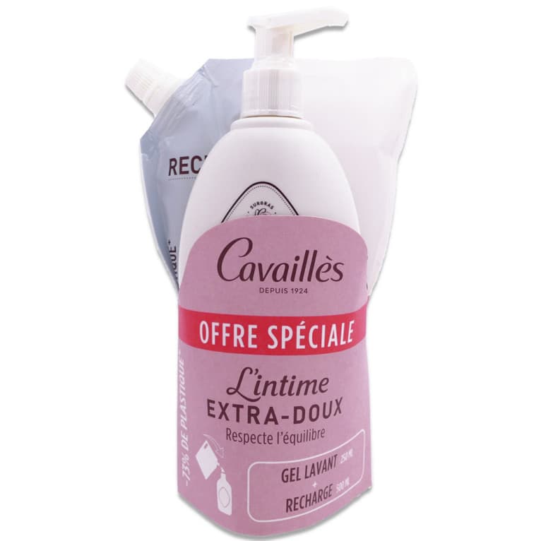CAVAILLES SOIN LAV INT EXTRA-DOUX GEL 750ML