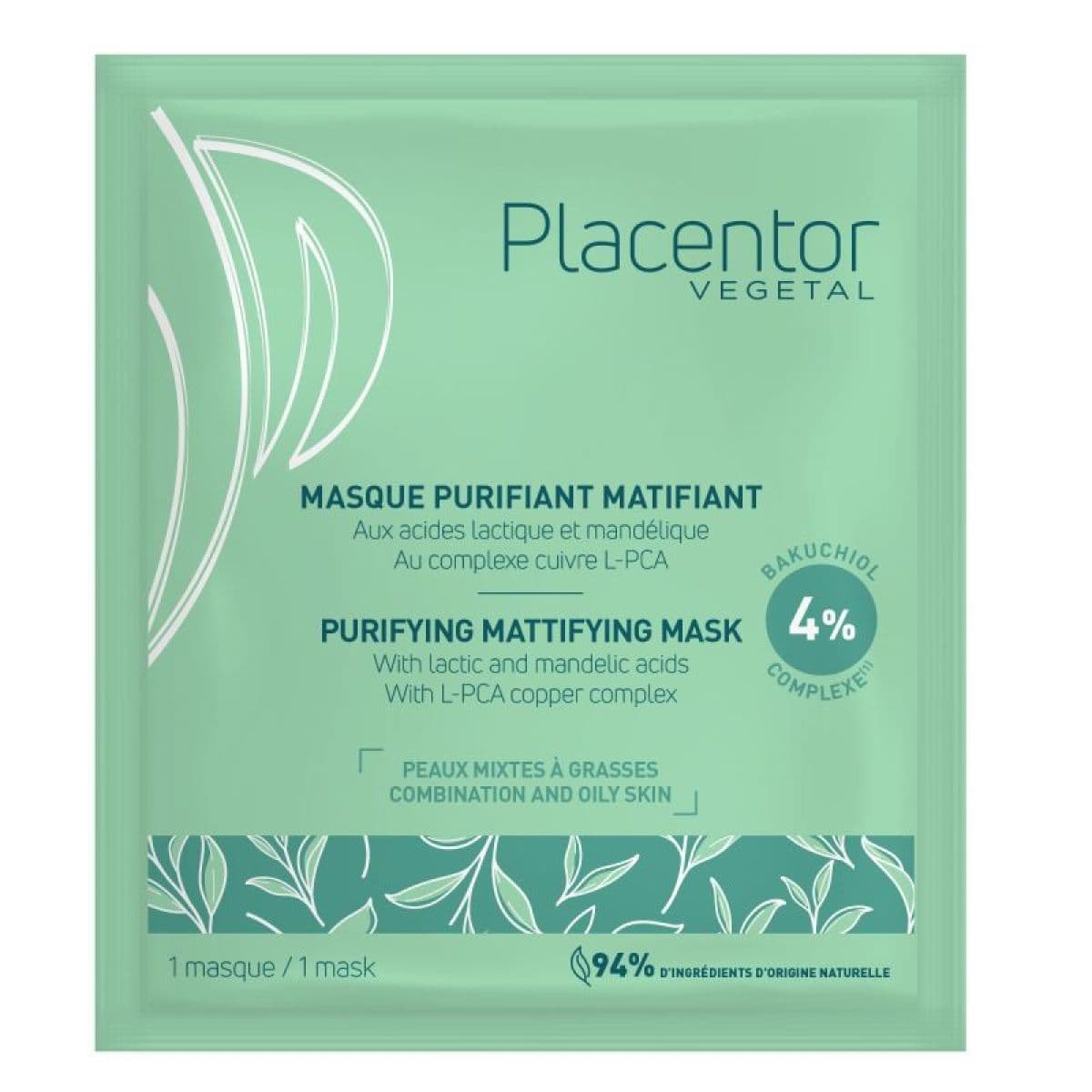 PLACENTOR MASQUE PURIFIANT MATIFIANT 25G
