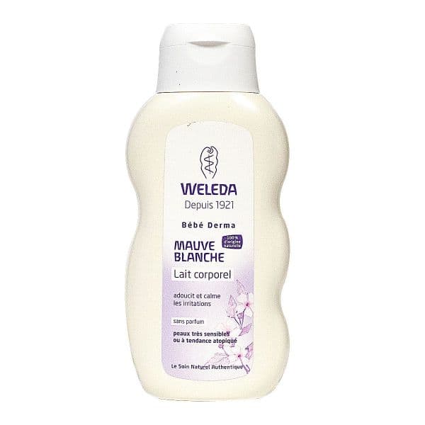 WELEDA SOINS BB LAIT CORP MAUVE B FL/200ML