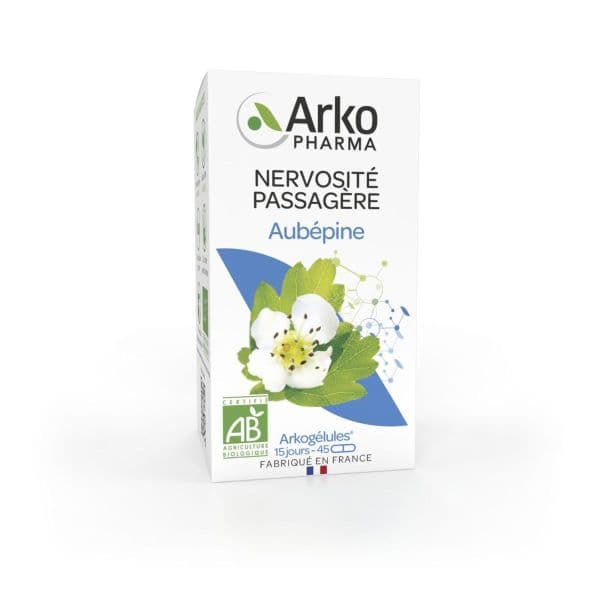 Arkopharma ARKOGELULES AUBEPINE BIO GEL FL/45
