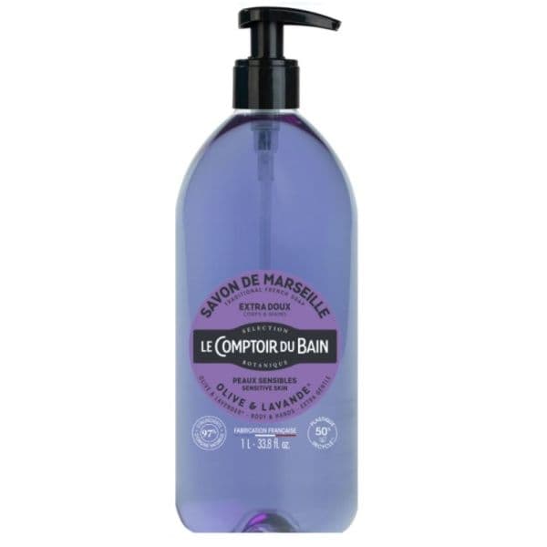 LE COMPTOIR BAIN SAV TRAD OLIVE LAVANDE 1L