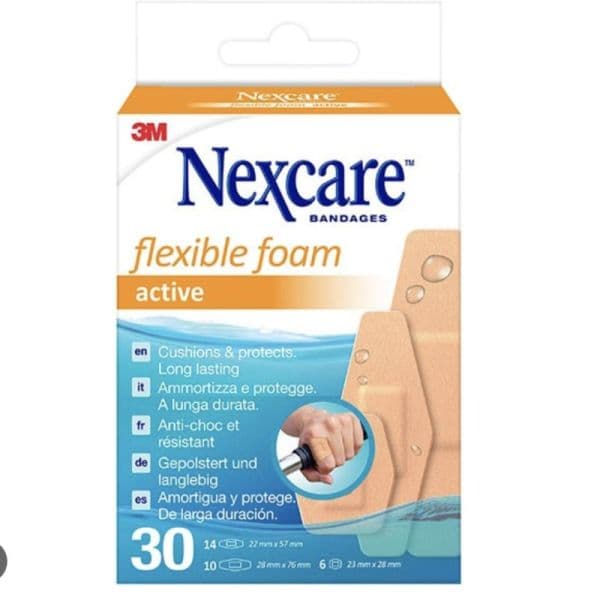 3M NEXCARE ACTIVE 360 PANSEMENT SANS LATEX 30