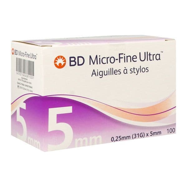 BD MICRO-FINE ULT AIG STYL INJ 5MMX31G B/100