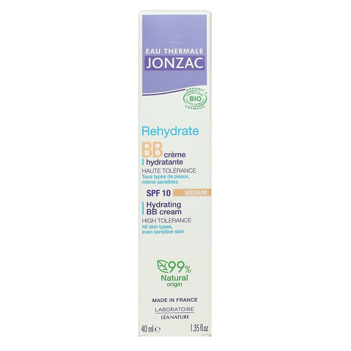 EAU THERM JONZAC REHYDRAT CR BB TEINT MD 40ML