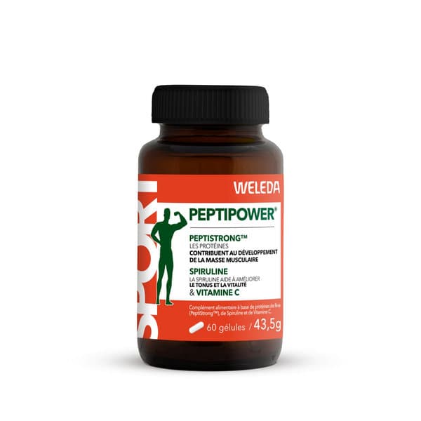 WELEDA PEPTIPOWER 60 GELULES