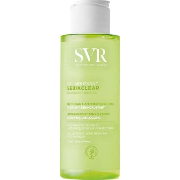 SVR SEBIACLEAR GEL MOUSS SS SAV T/100ML