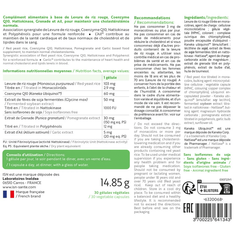 CHOLESTIL GEL EQUILIB CHOLEST NF B/30