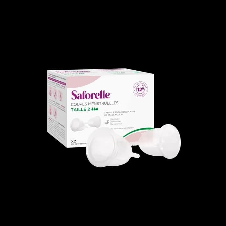 SAFORELLE COUPE MENSTRUELLE TAILLE 2 X2