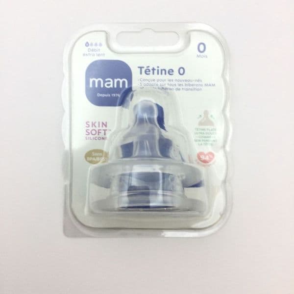 Mam Baby MAM TET DEBIT 0 XL SILIC B/2