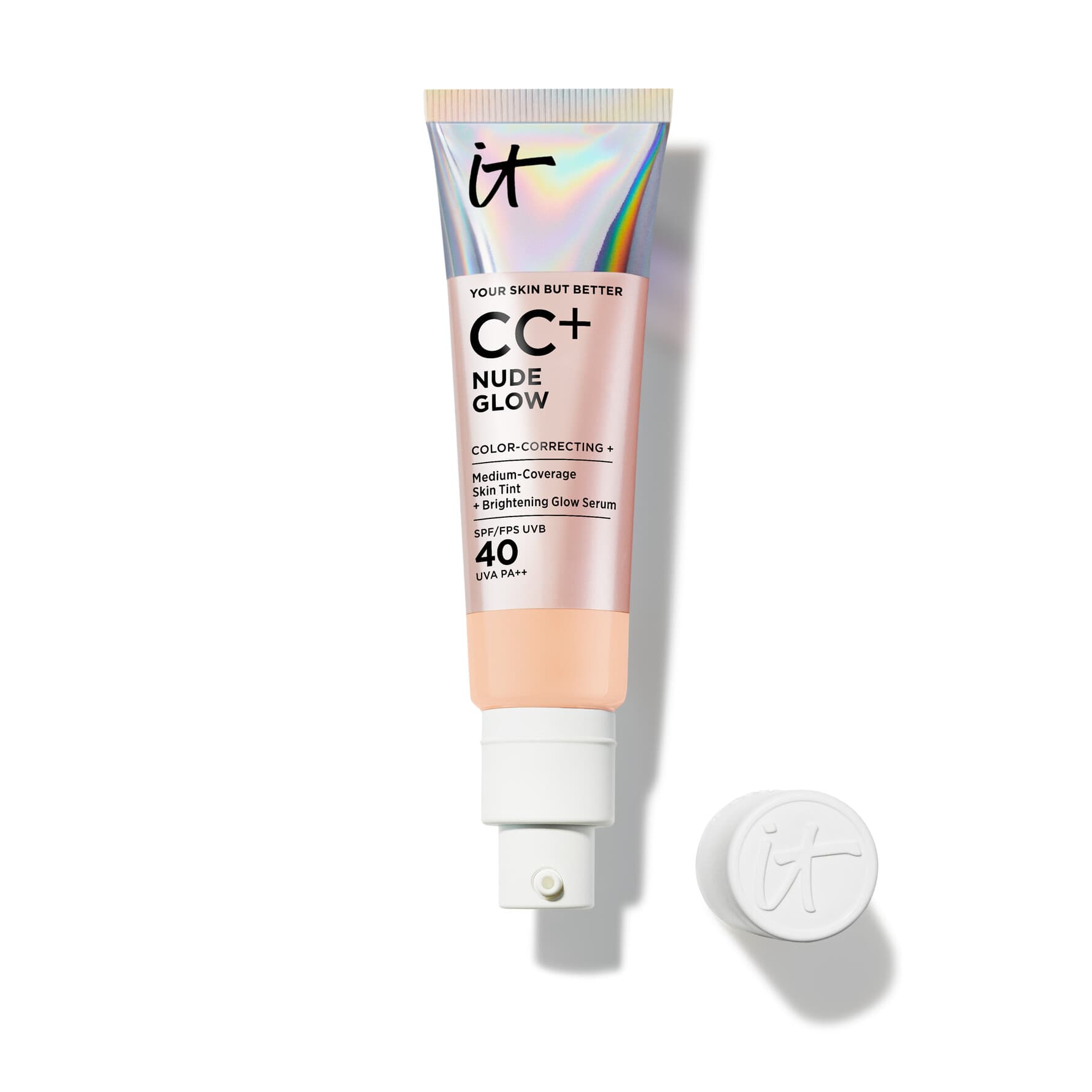 ITCOSMETICS CC NUDE GLOW SPF40 LIGTH MEDIUM