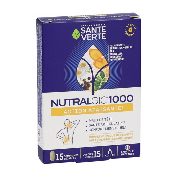 Santé Verte NUTRALGIC 1000 CPR ACTION APAIS B/15