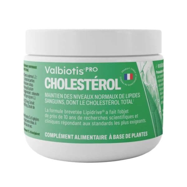 VALBIOTIS PRO CHOLESTEROL GEL PILUL/90