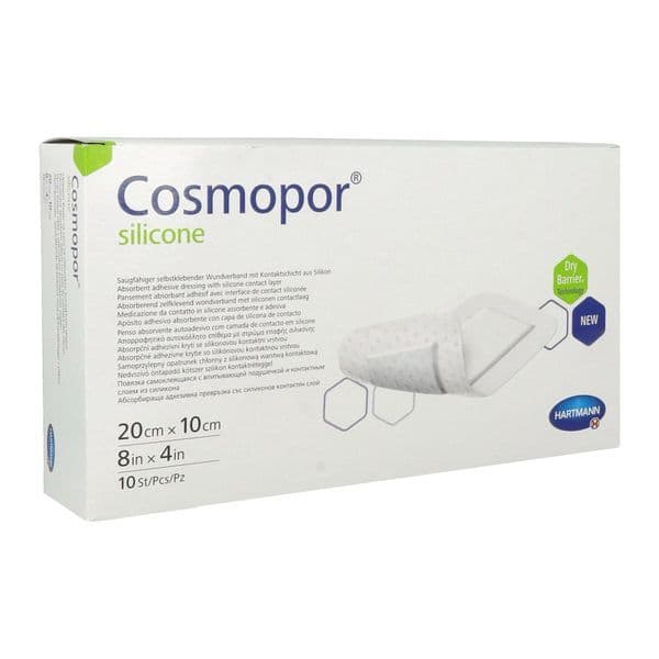 COSMOPOR SILICONE PANS ADHES 20X10CM B/10