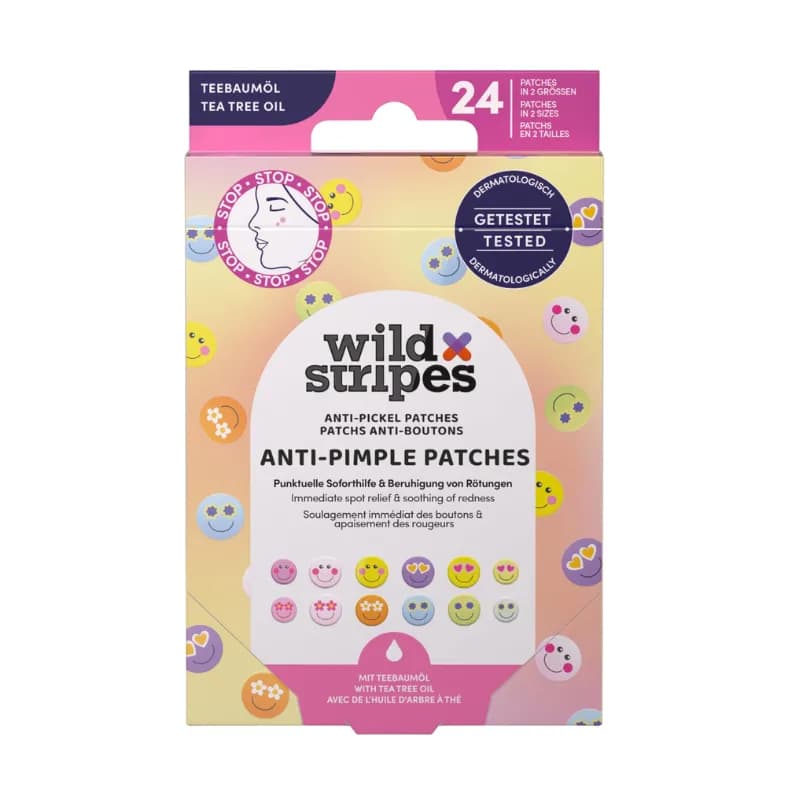 WILD PATCHS ANTI-BOUTONS PATCH SMILE