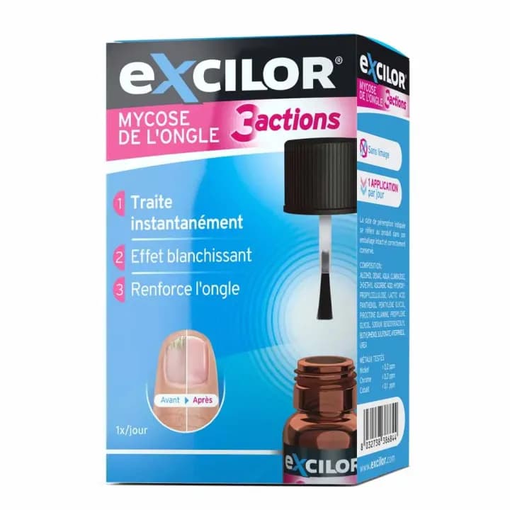 EXCILOR TRIPLE ACTION TRAIT MYCOSE ONGLES 7ML