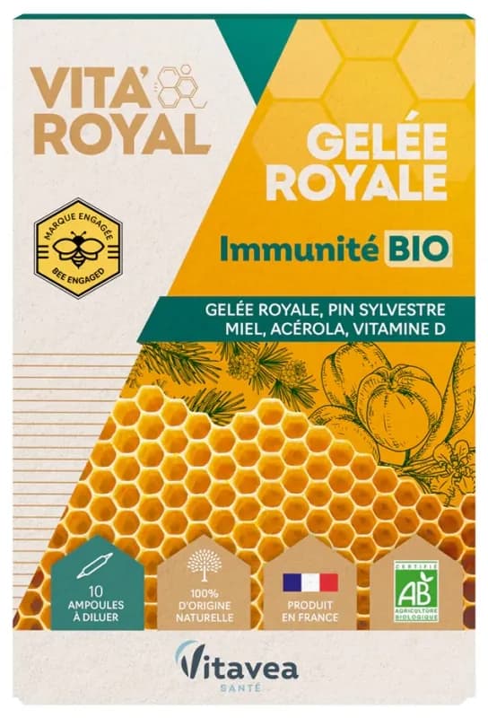Havea Pharma VITA'ROYAL IMMUNITE BIO S BUV 10A/10ML