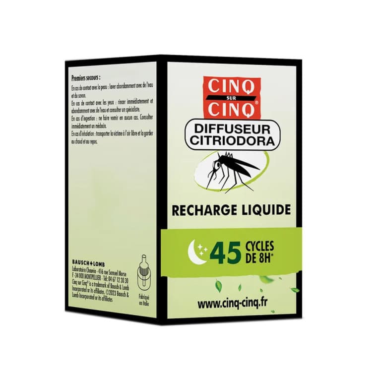 Chauvin Bausch & Lomb CINQ SUR CINQ RECHARG P DIFFUS CITRIODORA