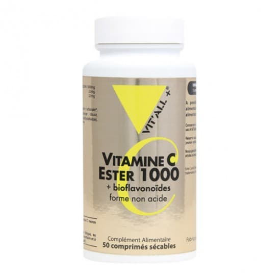 VITALL+ VITAMINE C ESTER 1000MG + BIOFLAVONOÏDES