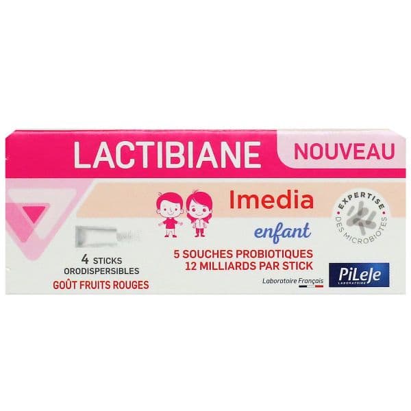 LACTIBIANE IMEDIA ENF PDR OROD FRTS RGES 4ST