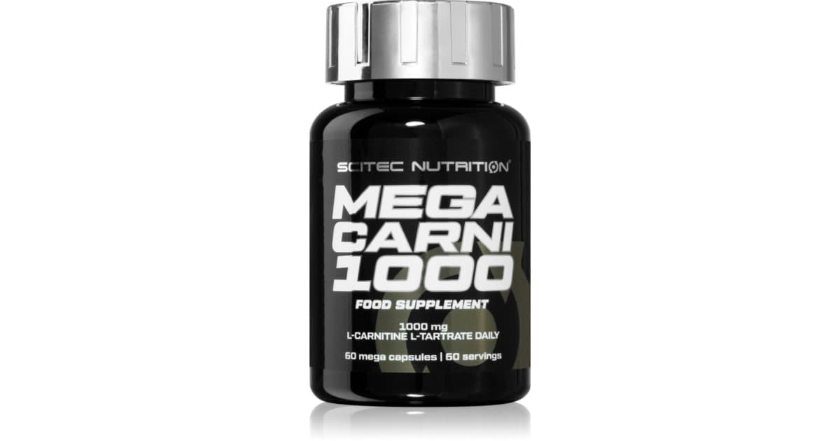 SCITEC MEGA CARNI 1000 60 CAPS