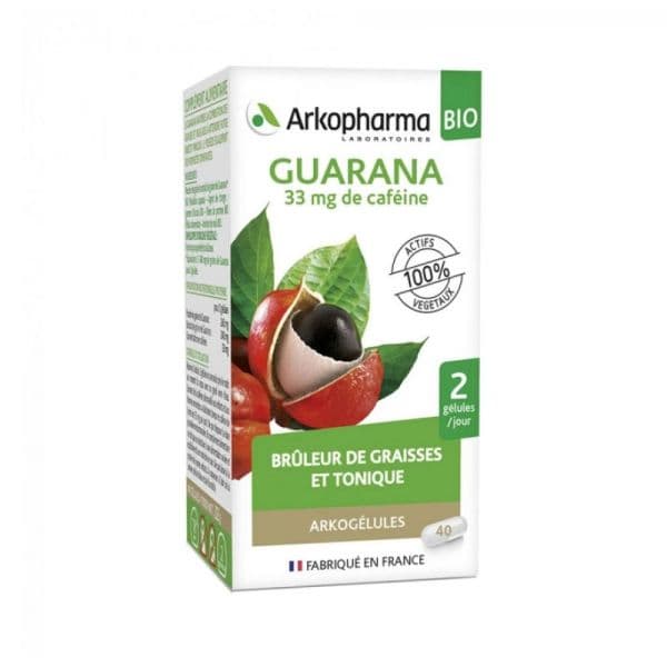 Arkopharma ARKOGELULES GUARANA BIO GEL FL/40