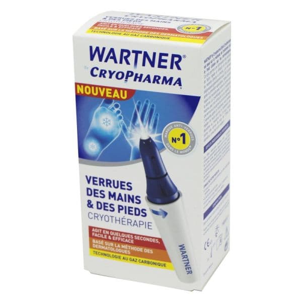WARTNER BY CRYOPHARMA KIT VERRUE MAINS PIEDS