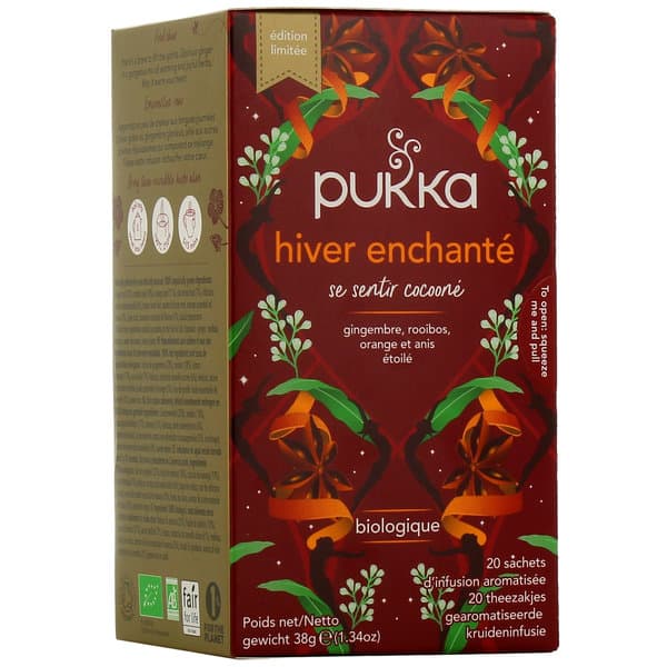 PUKKA BIO TIS HIVER ENCHANTE 20SACH