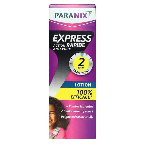 PARANIX EXPRESS 2 MIN LOT FL/95ML+PEIGNE