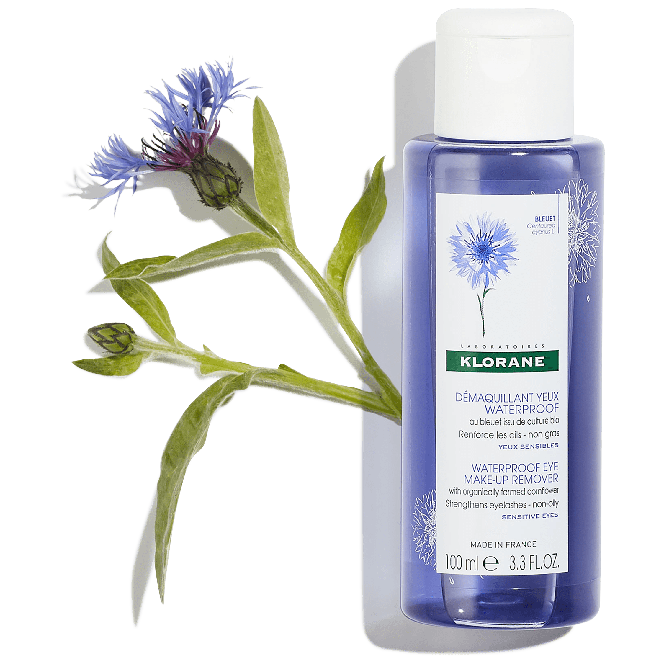 KLORANE BLEUET FLDE DEMAQ YX WATERP FL/100ML