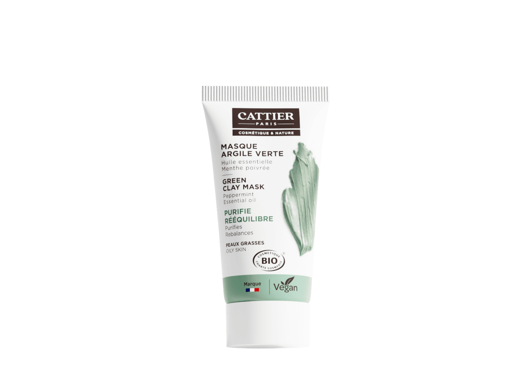 CATTIER MASQUE CR ARGILE VERTE PG T/30ML