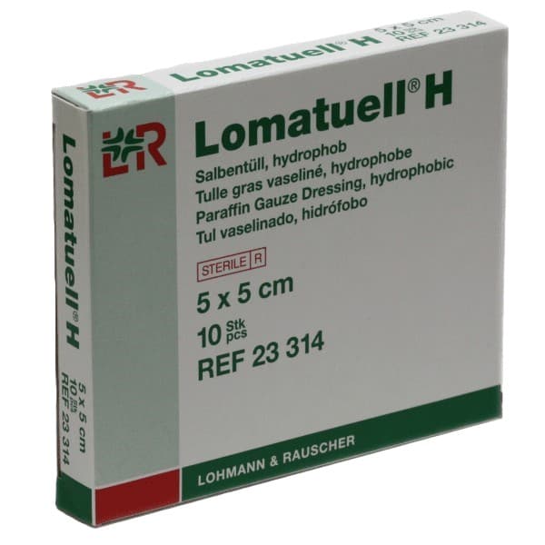 LOHMANN LOMATUELL H PANSEMENT GRAS VASELINE 5CM X