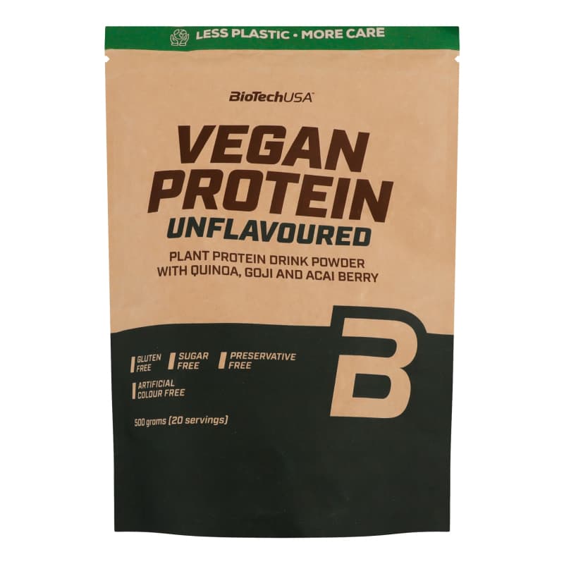 BIOTECH VEGAN PROTEIN 500G NEUTRE
