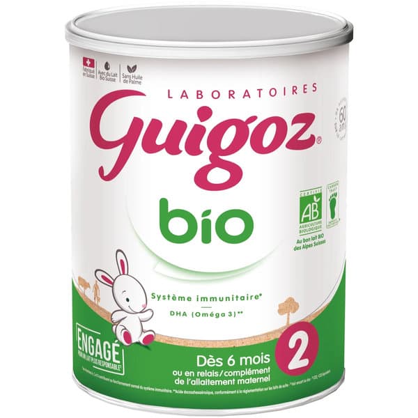 GUIGOZ BIO 2 LAIT PDR B/800G