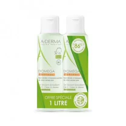 ADERMA EXOMEGA CONTROL GEL EMOLL 2EN1 2/500ML