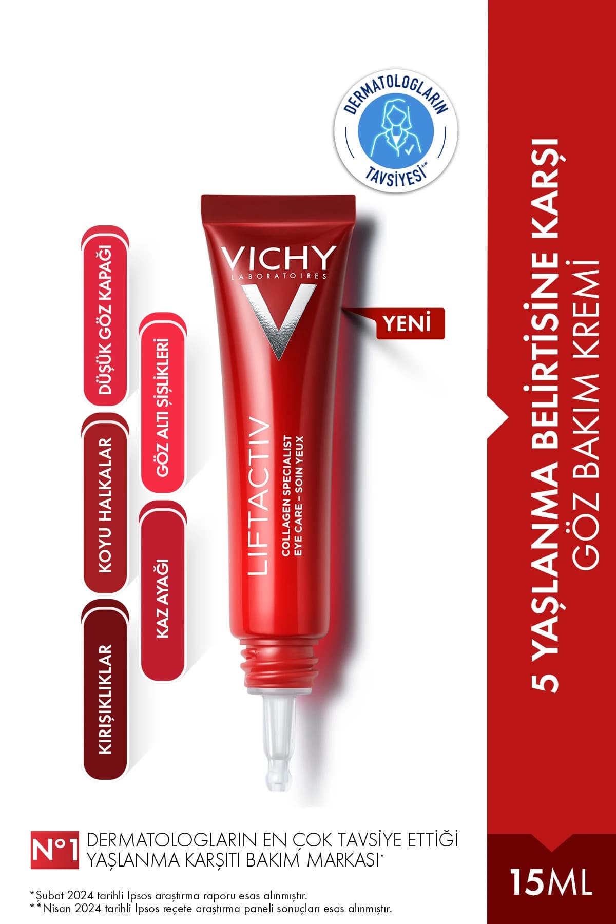 VICHY LIFTACTIV COLLAG SPECIAL CR YEUX T/15ML