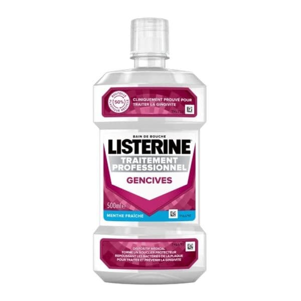 LISTERINE PROFESS BAIN BCH TRAIT GENCIV 500ML