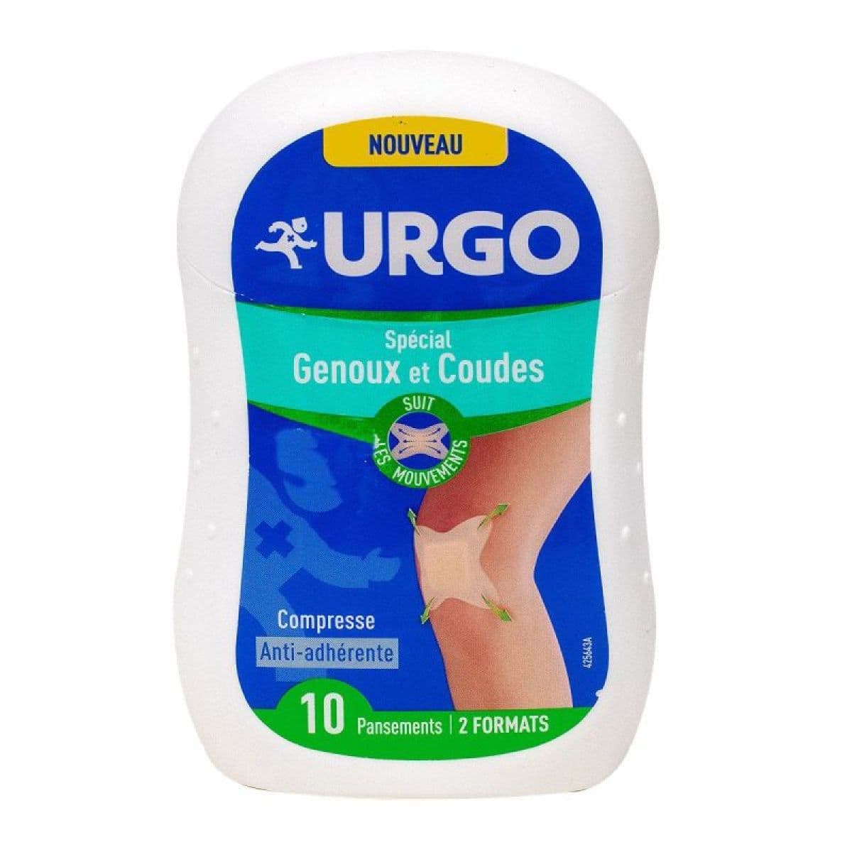 Urgo URGO PANS GENOUX&COUDES B/10