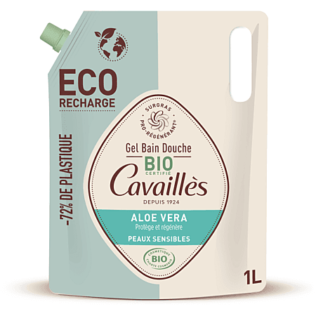 Rogé Cavaillès ROGE CAVAILLES GEL BAIN DCHE ALOE V BIO EC/1L