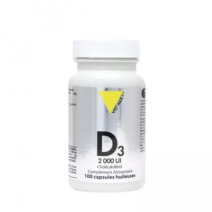 VITALL+ VITAMINE D3 2000 U.I 50?G B/100