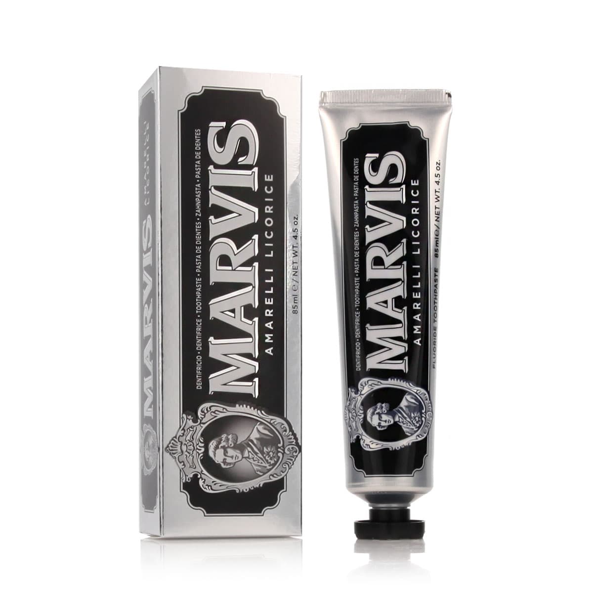 Aegis Pharma MARVIS NOIR PATE DTF MENTHE REGLISSE T/85ML