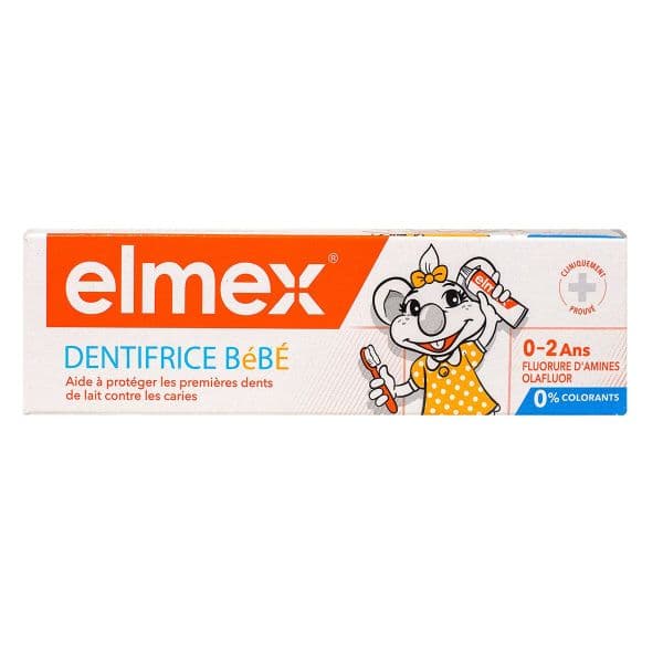 Colgate Palmolive ELMEX CARIES DTF BEBE 0-2ANS T/50ML