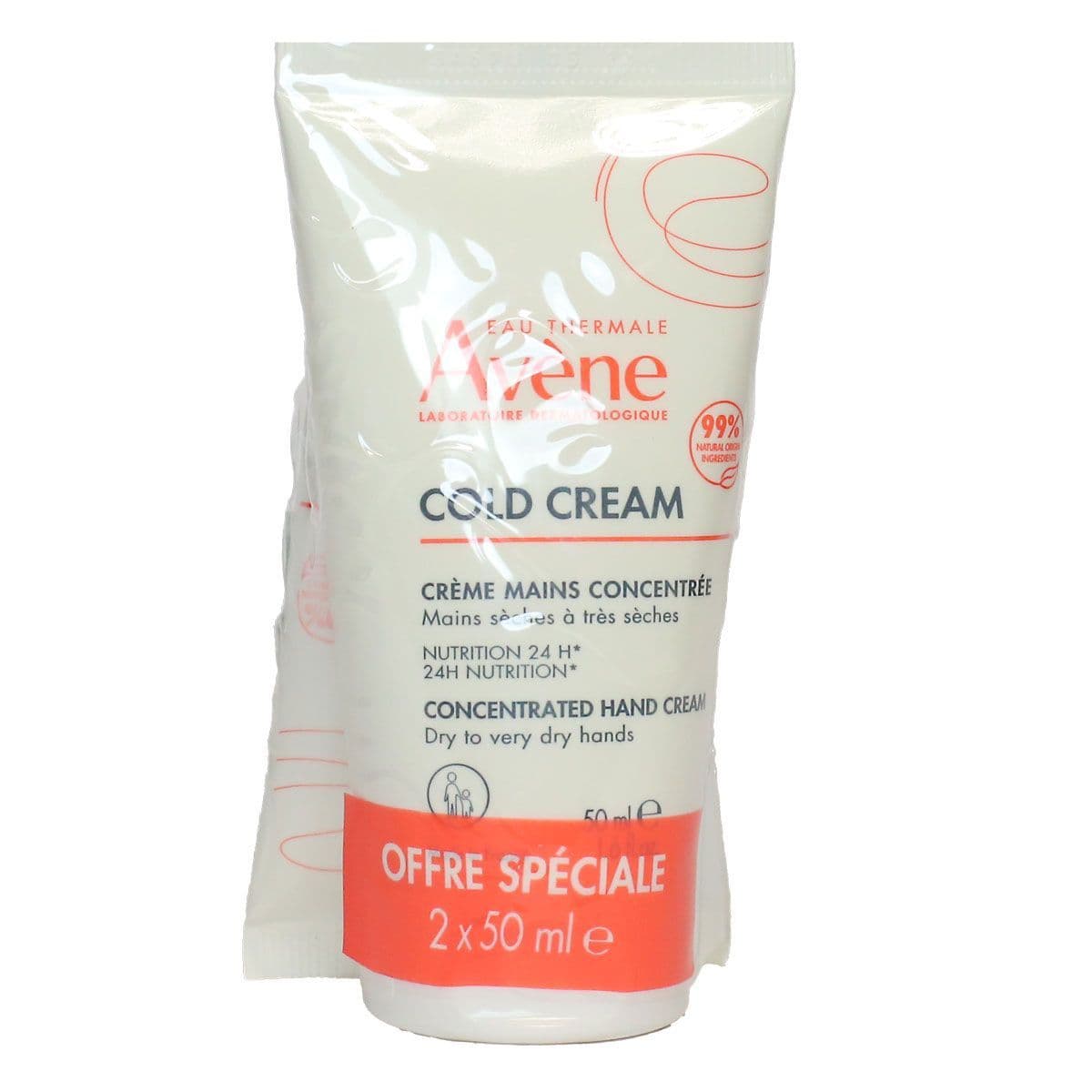 AVENE DUO MAINS COLD CREAM 2X50ML