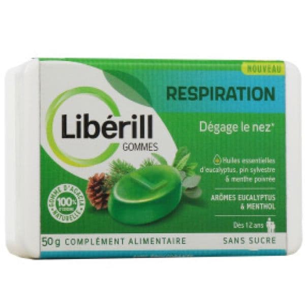 LIBERILL GOM RESPIR B/50G