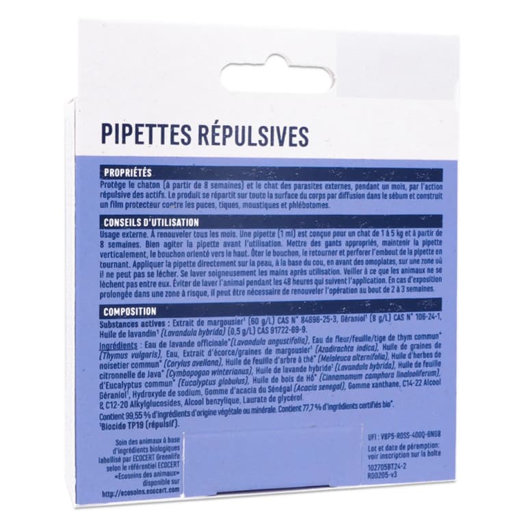 BIOCANINA BIO PIP REPULSIV CHAT/CHATON 3P/1ML